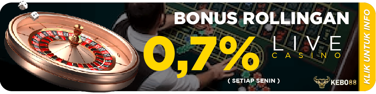 Bonus Rollingan 0,7%
