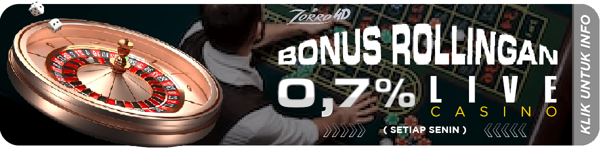 Bonus Rollingan 0,7%
